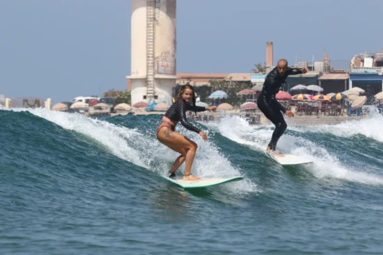 learn how to surf in imsouane with tawada surf school , local instructor amine dahi