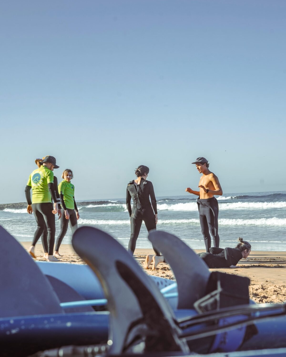 beginners surfing imsouane